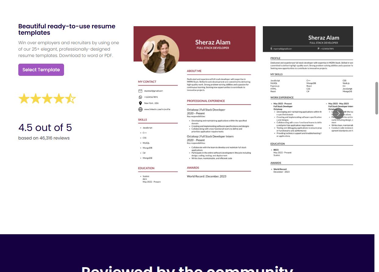 Resume Builder 3